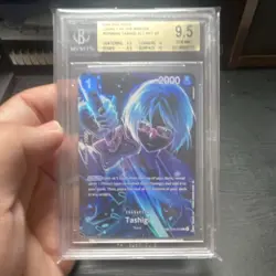 One Piece Tashigi OP12-031 Legacy of the Master Alternate Art Foil BGS 9.5 2022 - Image 1