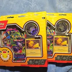 Pokemon Day 2026 Collection Box 2x Pikachu Promo Card Booster Packs - Image 1
