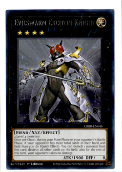 Evilswarm Exciton Knight | CRBR-EN048 | Yu-Gi-Oh! TCG (2 Card Minimum) - Image 1