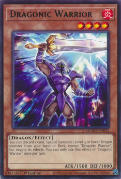 Dragonic Warrior | MZMU-EN043 | Yu-Gi-Oh! Maze of Muertos (2 Card Minimum) - Image 1