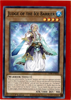 Judge of the Ice Barrier | LIOV-EN020 | Yu-Gi-Oh! TCG (2 Card Minimum) - Image 1