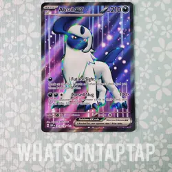 Pokemon Card Absol Ex 214/197 Secret Rare Scarlet Violet Obsidian Flames LP - Image 1