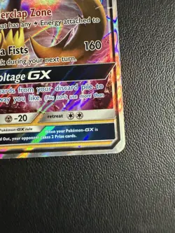 Pokemon TCG Zeraora GX 86/214 SM Lost Thunder Ultra Rare Holo Card NM Condition - Image 2