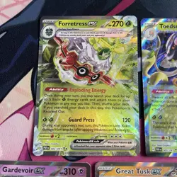 Pokemon TCG | Paldean Fates Complete EX Double Rare X10 Card Bundle - Image 2