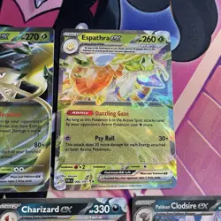 Pokemon TCG | Paldean Fates Complete EX Double Rare X10 Card Bundle - Image 4