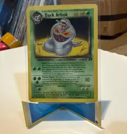 Pokemon Dark Arbok TCG Team Rocket Card 19/82 Regular Rare see photos - Image 1