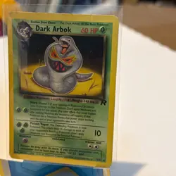 Pokemon Dark Arbok TCG Team Rocket Card 19/82 Regular Rare see photos - Image 2