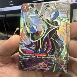 Whis FB01-004 1st Anniversary Promo Alternate Art Dragon Ball Card Fusion World - Image 2