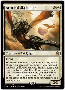 MTG Commander Legends Armored Skyhunter (Rare) - Image 1