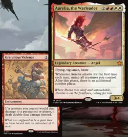 Aurelia, the Warleader Commander Deck Angel MTG Ready-to-Play Multiple Phases - Image 1