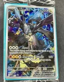 Pokemon N’s Zekrom Promo #031 Ascended Heroes ETB Factory Sealed + 6 Dividers - Image 1