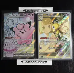 Pokemon Card Lot: Lillie's from Journey Together Full Art/ Illustration Rare - Image 1