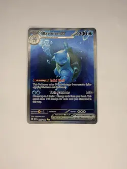 Blastoise ex 200/165 Special Illustration Rare SIR SV 151 Near Mint Pokemon - Image 1