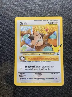 Cleffa 20/111 Celebrations Classic Collection Pokemon English Holofoil 2021 - Image 1