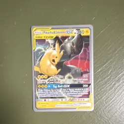 Pokemon Pikachu & Zekrom GX Ultra Rare TAG TEAM World Championship 2019 - Image 1