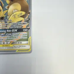 Pokemon Raichu & Alolan Raichu GX TAG TEAM World Championship 2019 54/236 260 HP - Image 4