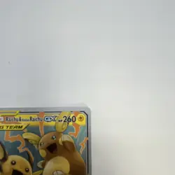 Pokemon Raichu & Alolan Raichu GX TAG TEAM World Championship 2019 54/236 260 HP - Image 5