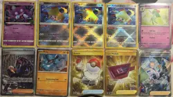 19x Pokemon Ultra Rare Lot - Switch Gold 151, Geeta SIR, Full Art Trainers NM - Image 2