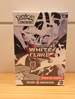 Pokemon TCG Scarlet and Violet White Flare Booster Bundle 6 Pack - Image 1