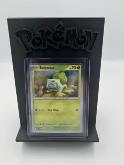 Bulbasaur Cosmos Holo Black Star Promo - SVP046 - Scarlet & Violet Pokemon 2023 - Image 1