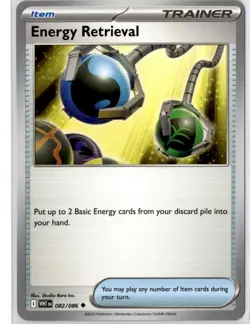 4x Energy Retrieval - 082/086 - Uncommon - Pokemon White Flare ENG - Image 1