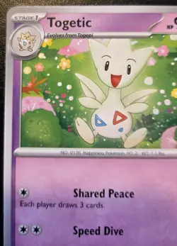 Togetic 084/197 Uncommon Scarlet & Violet: Obsidian Flames Pokemon TCG - Image 2