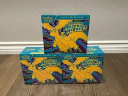 Ascended Heroes ETB - LOT OF 3 - Pokemon Mega Evolution Elite Trainer Box NEW - Image 1