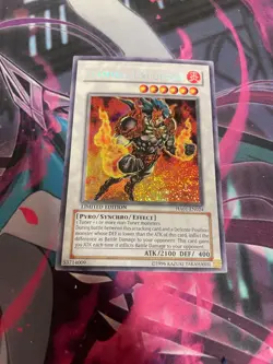 YUGIOH - FLAMVELL URUQUIZAS - SECRET RARE - HA01 - LIMITED EDITION - NM - Image 1