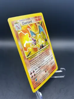 1999 Pokemon Charizard Base Set Holo Rare Unlimited Rare Card Vintage - Image 2
