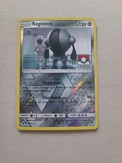 Pokemon TCG Registeel 68/111 Reverse Holo League Promo Card - Image 1