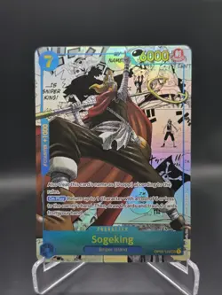 One Piece Card Game Sogeking OP03-122 Manga Super Parallel Usopp Englisch - Image 3
