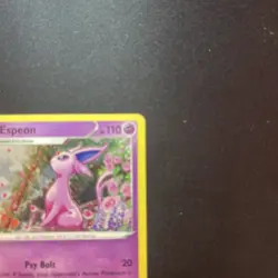 Pokemon Card TCG Espeon SWSH174 Fusion Strike Black Star Promo Cosmos Holo NM - Image 2