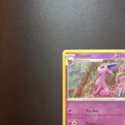 Pokemon Card TCG Espeon SWSH174 Fusion Strike Black Star Promo Cosmos Holo NM - Image 3