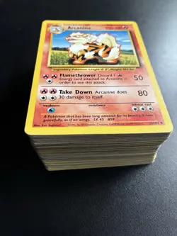 Vintage Pokemon Cards Bundle x 100 including base set 1999 WOTC - Image 1