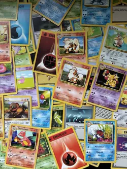 Vintage Pokemon Cards Bundle x 100 including base set 1999 WOTC - Image 4