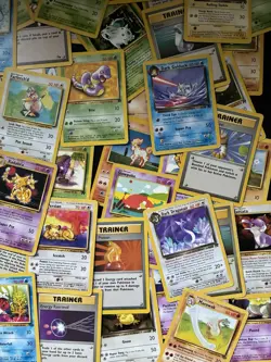 Vintage Pokemon Cards Bundle x 100 including base set 1999 WOTC - Image 5