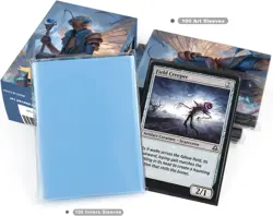 100 MTG Card Sleeves with 100 Inner Sleeve, Textured Back Art Sleeves, Fit Stand - Image 5