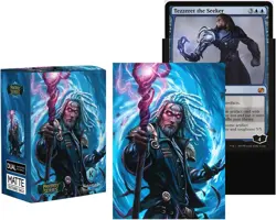 100 MTG Card Sleeves with 100 Inner Sleeve, Textured Back Art Sleeves, Fit Stand - Image 2