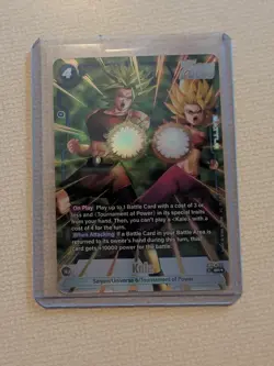 Kale FB08-032 Alt Art Saiyan's Pride Dragon Ball Card Fusion World SR NM! - Image 1