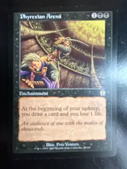 MTG Magic the Gathering Phyrexian Arena (47/148) Apocalypse NM - FREE SHIPPING - Image 1
