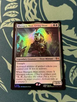 Mutagen Man, Living Ooze Foil Teenage Mutant Ninja Turtles TMNT TMT MTG Magic - Image 1