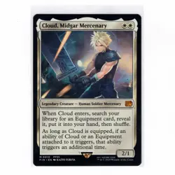 Cloud, Midgar Mercenary MTG Final Fantasy 0010 - Image 1