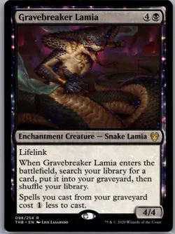 Gravebreaker Lamia R Theros Beyond Death 98 NM Normal - Image 1