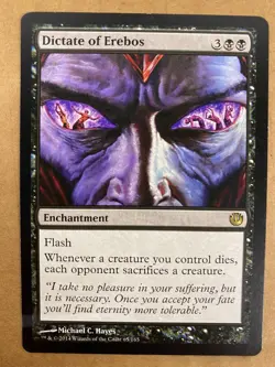 MTG 1x Dictate of Erebos # 65 Journey into Nyx Modern Magic the Gathering x1 NM - Image 1