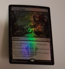 Toxic Deluge FOIL NM MH3 Magic the Gathering MTG Modern Horizons 3 - Image 1
