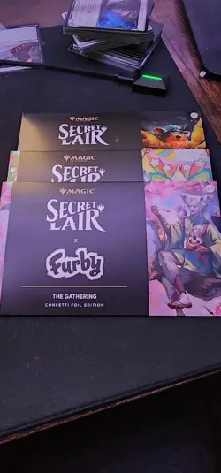 🔥 MTG Secret Lair The Ay-loh Tee-wee-lah Confetti Foil Bundle Furby - Image 1