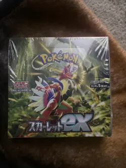 Nintendo Pokemon TCG Scarlet EX Booster Box - 30 Packs BRAND NEW FACTORY SEALED 4521329373515 - Image 1