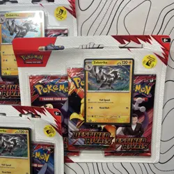 3X Pokemon TCG Destined Rivals 3-Pack Sealed Triple Blister Pack - Image 2
