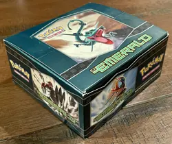 POKEMON EX EMERALD SPECIES BOOSTER DISPLAY - NO PACKS - OPENED / UNUSED - M/NM - Image 2