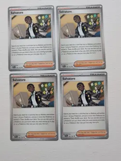 Salvatore - 160/162 - Temporal Forces - Trainer Playset X4 Near Mint - Image 1